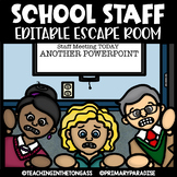 Free Teacher Printable Escape Room Editable Math & ELA Activities