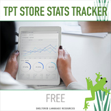 FREE TPT Store Stats Tracker