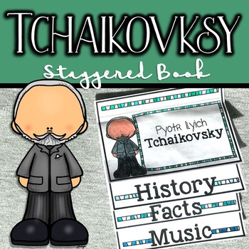 Preview of FREE Tchaikovsky Staggered Book