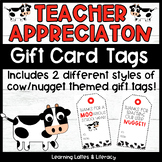 FREE Teacher Appreciation Chicken Gift Card Tags Chicken N