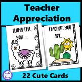 FREE Teacher Appreciation Week Cards