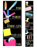 FREE Teacher Toolbox Labels for 18 and 22 Compartments