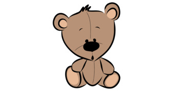 Cartoon Teddy Bear Svg Png Eps, Commercial use Clipart Vecto
