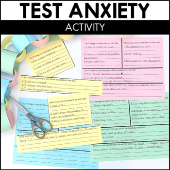 Preview of FREE Test Anxiety Activity