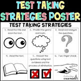 Test Taking Strategies Poster - Test Prep