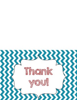 FREE Thank you card Template | TPT