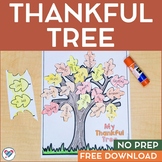 FREE Thankful Tree Activity - Gratitude Activity PRINT AND