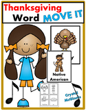 FREE Thanksgiving Word JUST MOVE! (A Get Up and Move Aroun