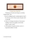 FREE Thanksgiving Activity - Create Your Own Pie!