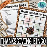 FREE Thanksgiving Bingo (Print and Digital)