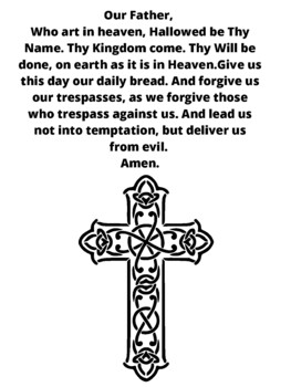 Free Free 269 Our Father Prayer Svg SVG PNG EPS DXF File