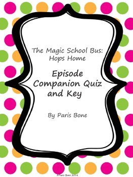 Preview of *FREE* The Magic School Bus Hops Home: Episode Companion Quiz Freebie