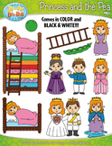 FREE The Princess and the Pea Clipart {Zip-A-Dee-Doo-Dah Designs}