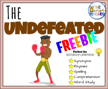 Preview of FREE The Undefeated Companion Martin Luther King Jr First Day Back from Break