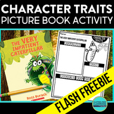 FREE The Very Impatient Caterpillar Character Traits Activ