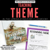 FREE Teaching Theme Printables - Anchor Charts, Mentor Tex