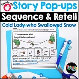 There was a Cold Lady Swallowed Snow Sequencing and Retell