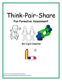 FREE Think-Pair-Share! Fun Formative Assessment