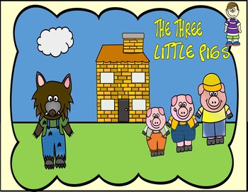 Preview of FREE Three Little Pigs Worksheets