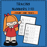 FREE Tracing Numbers 1-10/ Christmas Theme