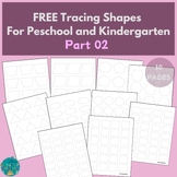 FREE Tracing Shapes For Peschool and Kindergarten - Part 02