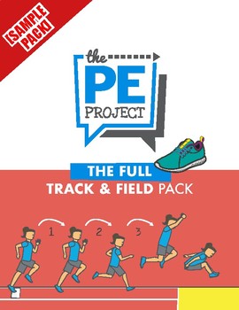 Preview of FREE: Track & Field Pack Sample - The PE Project