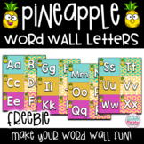 FREE Tropical Pineapple Decor Word Wall Headers