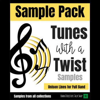 Preview of FREE Tunes with a Twist Sample Pack (for preview before purchasing) - Band music