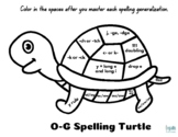 FREE Turtle Spelling Generalization Skill Tracker