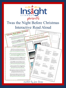 FREE Twas the Night Before Christmas Interactive Read Aloud Printable