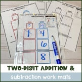 FREE Two-Digit Addition & Subtraction Graphic Organizers