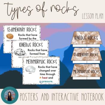 Preview of FREE Types of Rocks Interactive Notebook