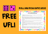 FREE: UFLI Roll and Read Game Ideas PDF