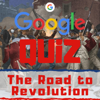 Preview of FREE US History Interactive Quiz - American Revolution, Boston Tea Party, 1776