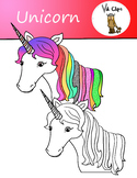 FREE Unicorn Clip Art