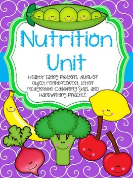 Preview of FREE Unit about Nutrition!