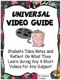 FREE Universal Video Guide for 4 Short Videos With Summary