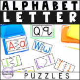 FREE Letter Matching Uppercase and Lowercase Puzzles - Let