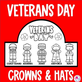 Army Paper Hat- Community Helper Hat- Memorial Day Craft- Veterans Day Craft