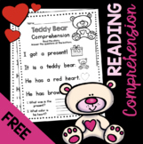 FREE Valentine Story With Comprehension Questions -  Valen