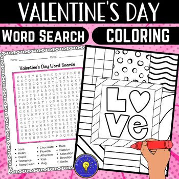 Coloring Set Be My Valentine Set of 3 Digital Pdf for Kids