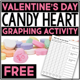 FREE Valentine's Day Candy Hearts Graph Holiday Math Activ