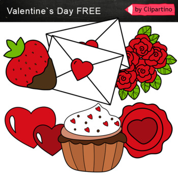 FREE Valentine's Day Clip Art: love, heart, sweet, Cards for Valentine's Day