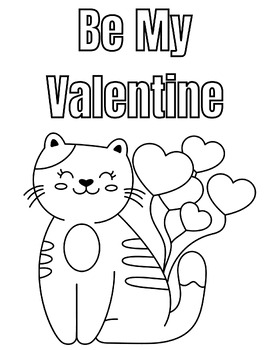 Free Valentine's Day Coloring Page By Miss Rossmans Learning Cafe