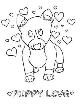 free valentine's day coloring pagescookies and
