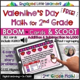 FREE Valentine's Day Math | Boom & Scoot Cards | Addition 
