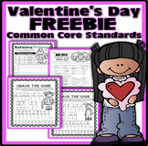FREE: Valentine's Day Packet {Fully Aligned to Common Core}