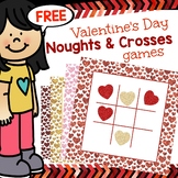 FREE Valentine's Day noughts and crosses game or tic tac toe