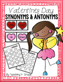 FREE- Valentines Day- Synonym & Antonym Matching