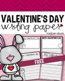 FREE - Valentine's Day Writing Paper